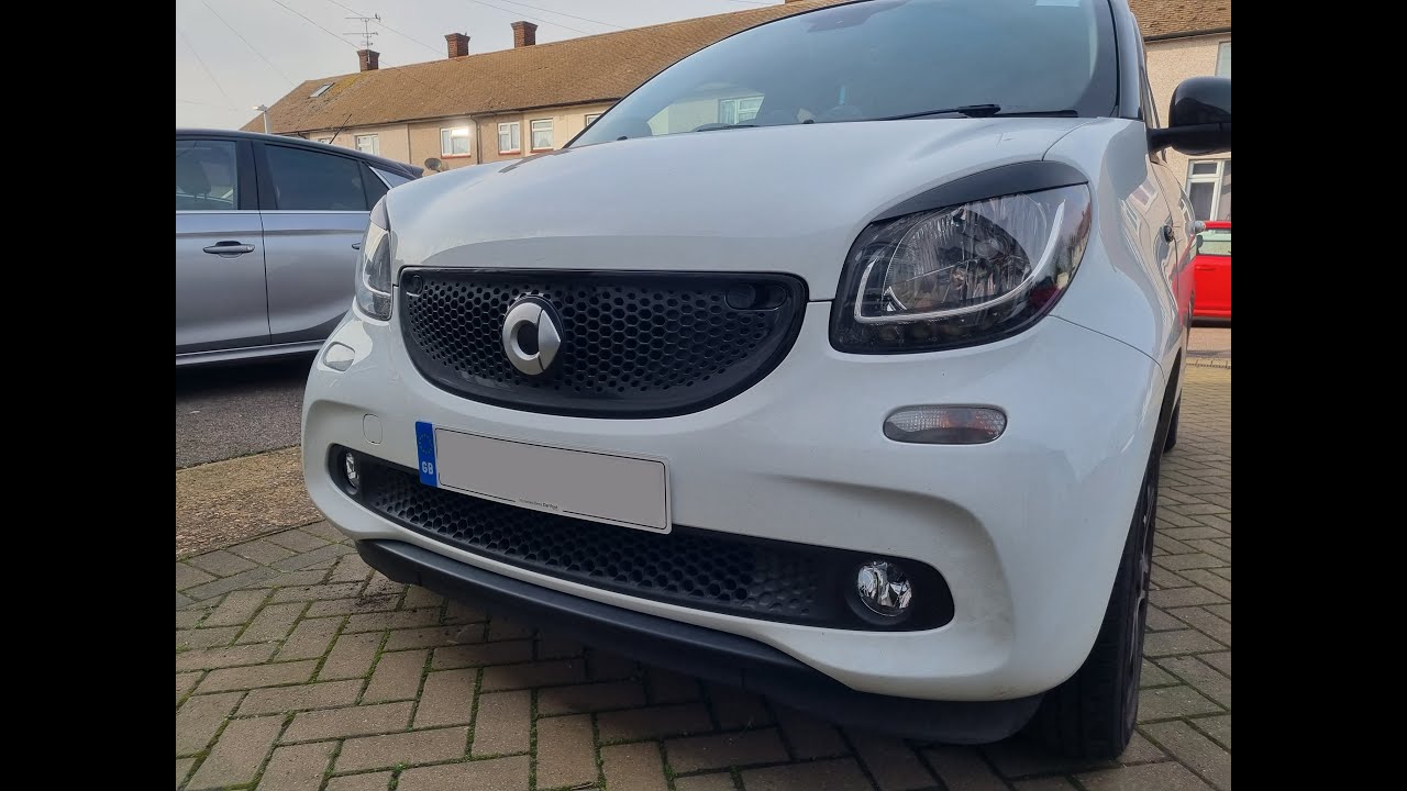 Руководство по установке противотуманных фар OEM для Smart 453 Forfour и Fortwo, включая кодирова...