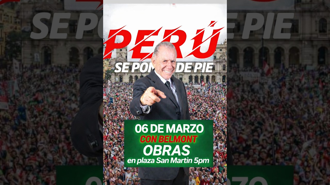 #peru Estoy #EnVivo EDITORIAL RICARDO BELMONT 04 DE MARZO 2026