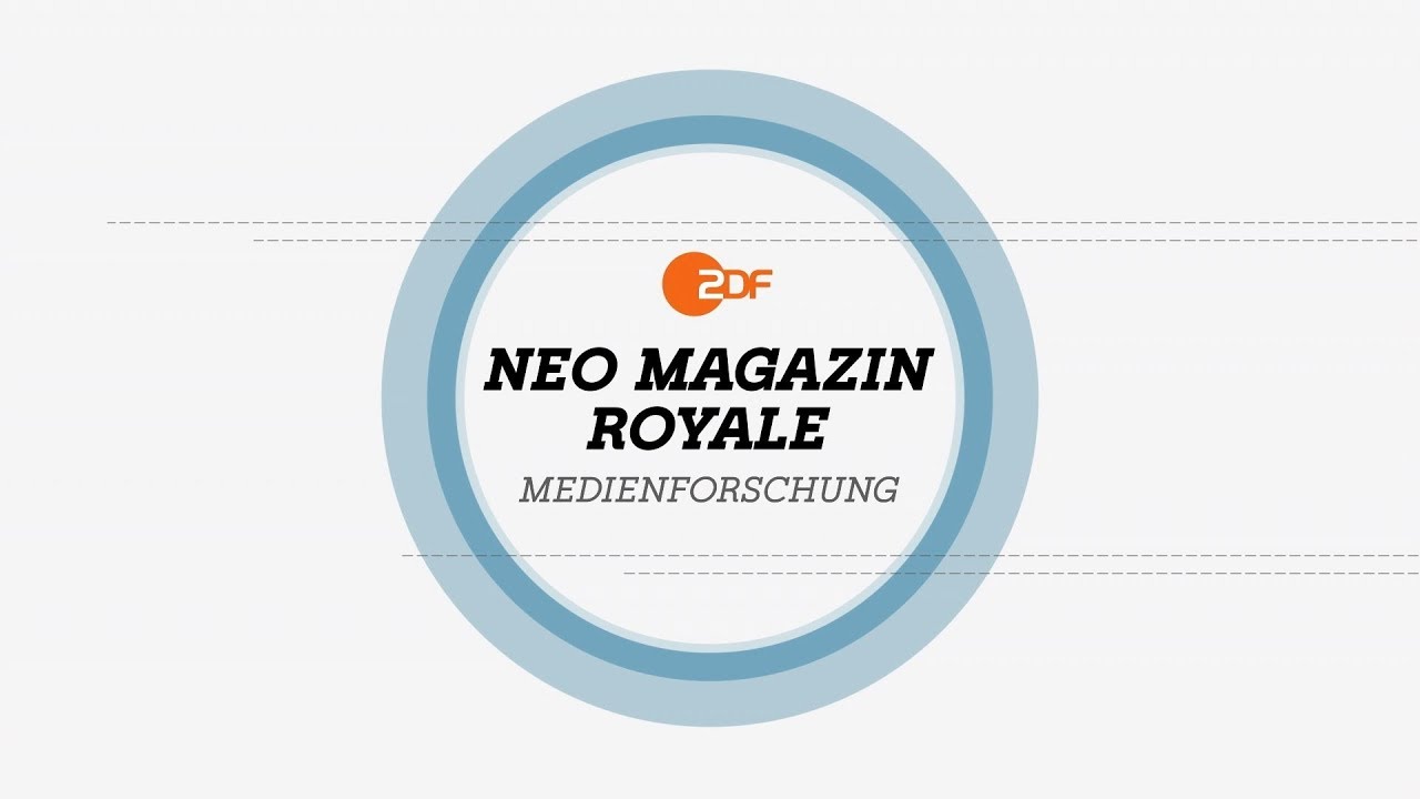 NMR Medienforschung: Was darf Satire? - Musik und Humor | NEO MAGAZIN ROYALE mit Jan Böhmermann