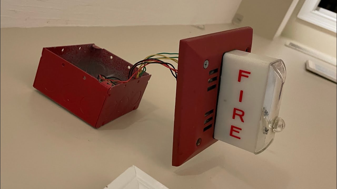 Replacing Old Faraday Fire Alarms with New System Sensor/Notifier Speaker Strobes and Pull Stations