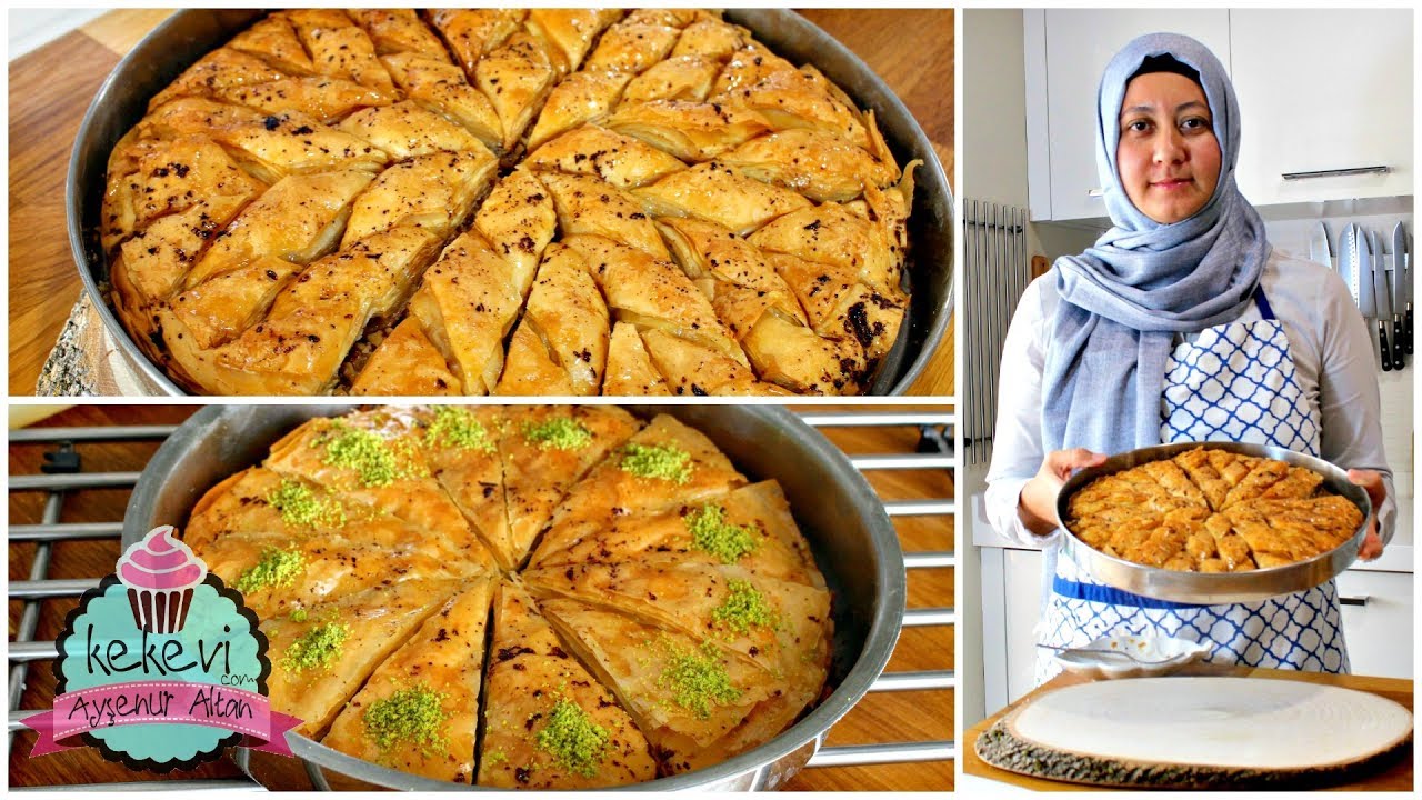 Baklava Yapmayan Kalmasın! Tek Tarif İki Kolay Baklava (Fıstıklı ve Cevizli) | Ayşenur Altan