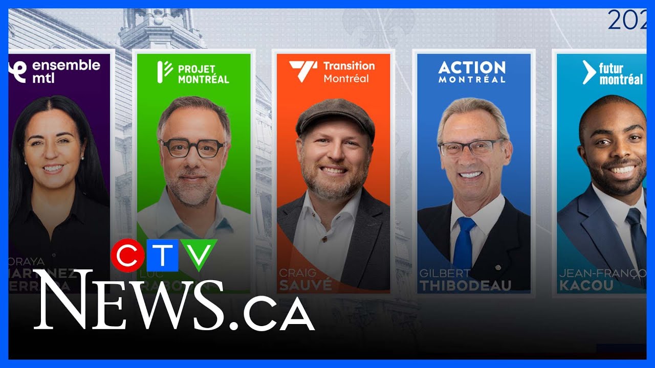 Montreal candidates for mayor making final pitches to voters