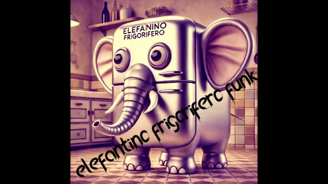 Elefantino Frigorifero Funk