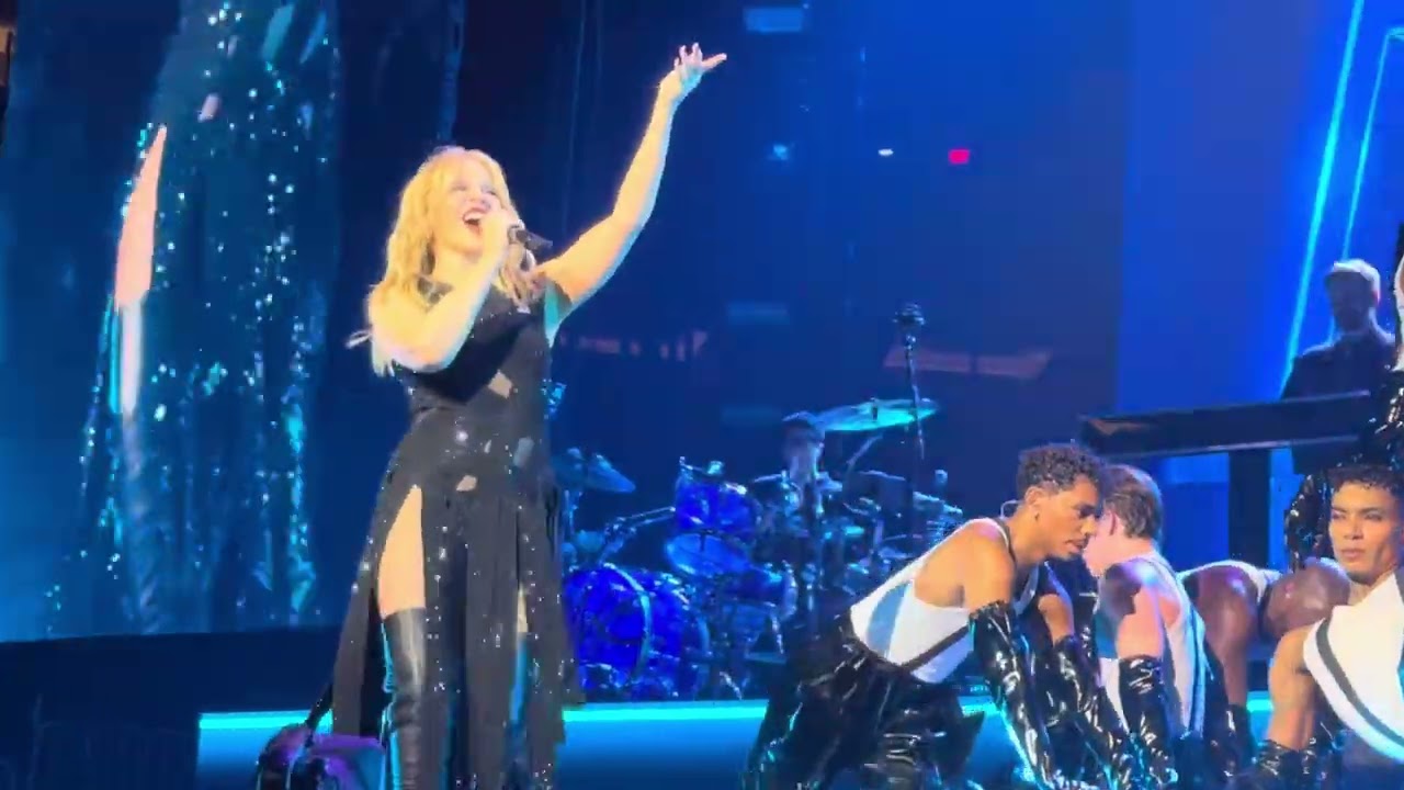 Kylie Minogue Tension Tour Madison Square Garden Can’t Get You Out Of My Head