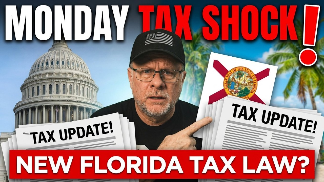 Florida Property Tax ENDING?! - BIG UPDATE From Monday's Session
