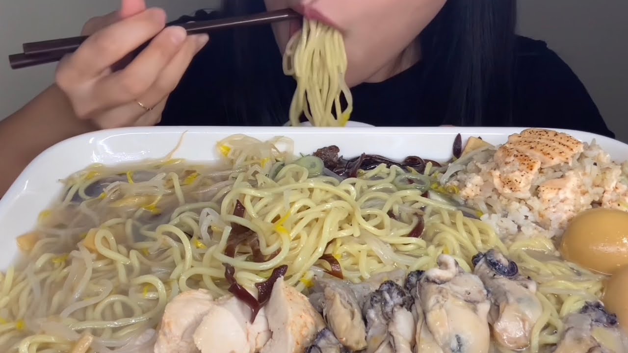 굴라멘 먹방 Oyster Ramen Mukbang | ASMR