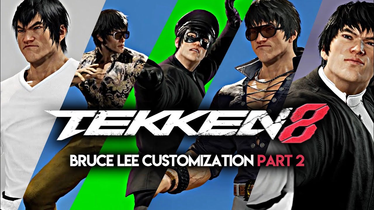 TEKKEN 8 | Bruce Lee Customization Part 2 PS5 Gameplay HD