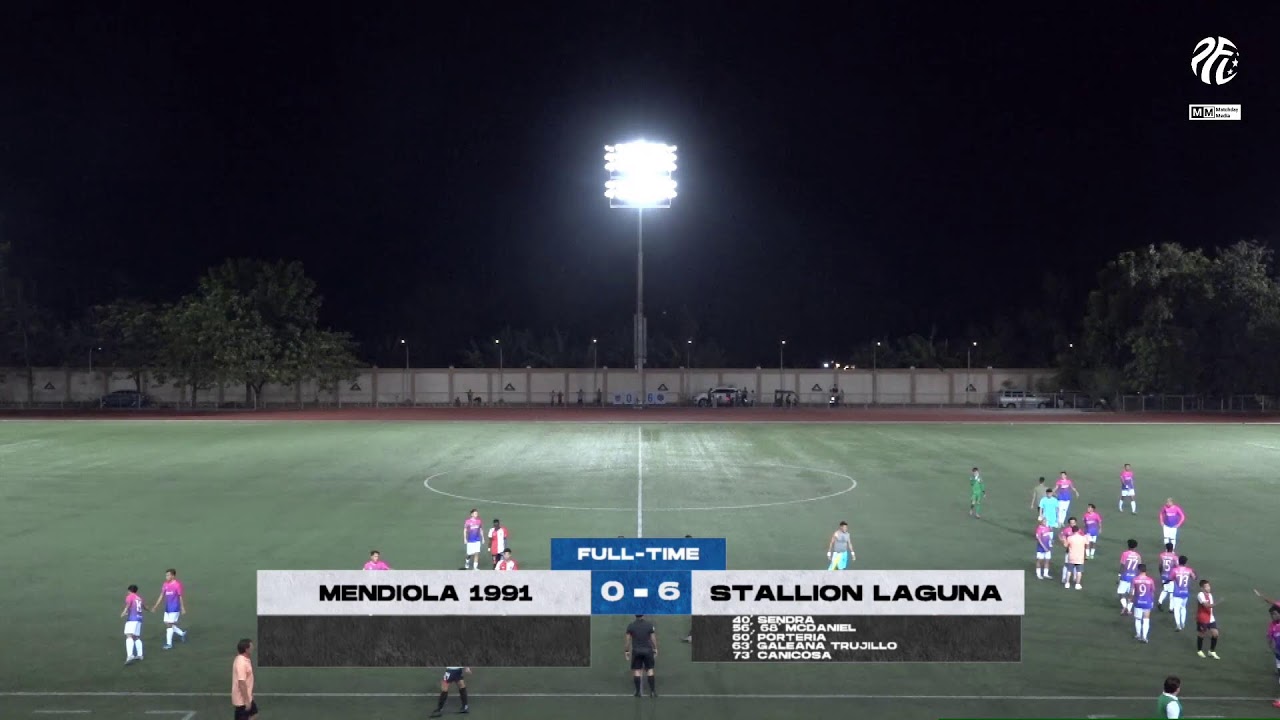 PFL Season 2024-2025 - Mendiola 1991 vs. Stallion Laguna