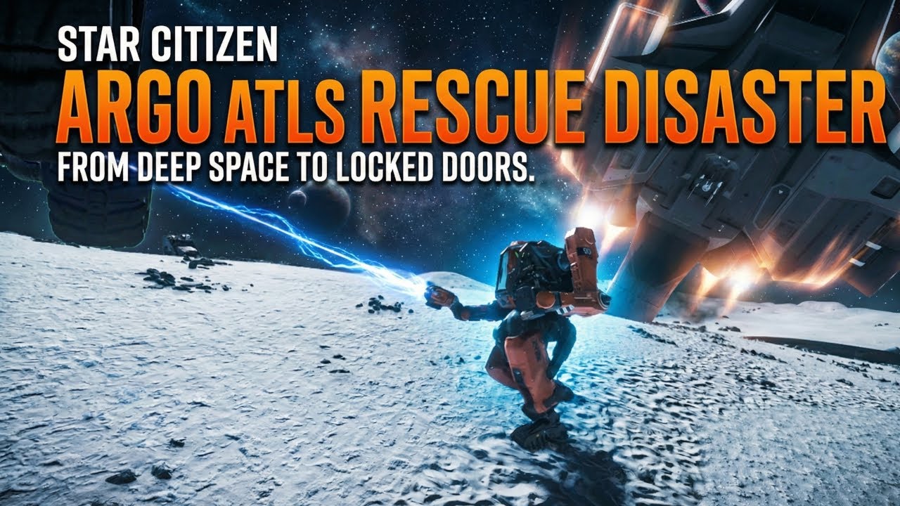 Argo ATLS Rescue Disaster: From Deep Space to Locked Doors. | Star Citizen Gameplay