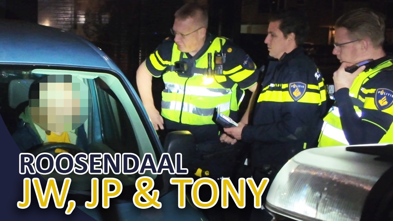 Politie Roosendaal | Dienst met Tony, JW & JP | Overlast | Nepvuurwapen |