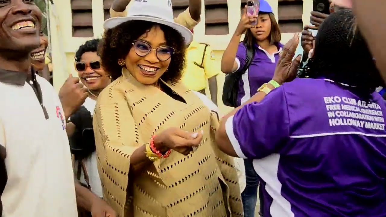 Eko Club Atlanta 2025  Medical Mission - Day 3   Part 2  - Okeaarin Holloway Market.