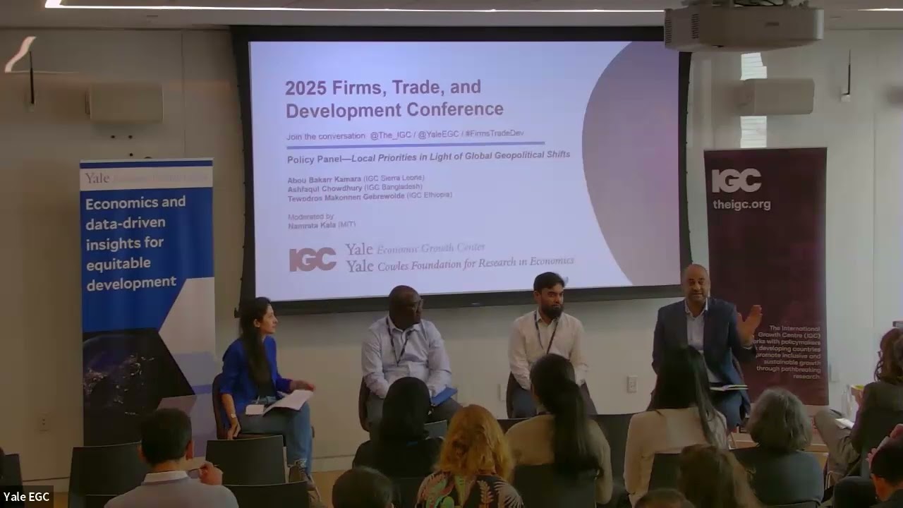 Firms, Trade, and Development Conference 2025: Policy Panel