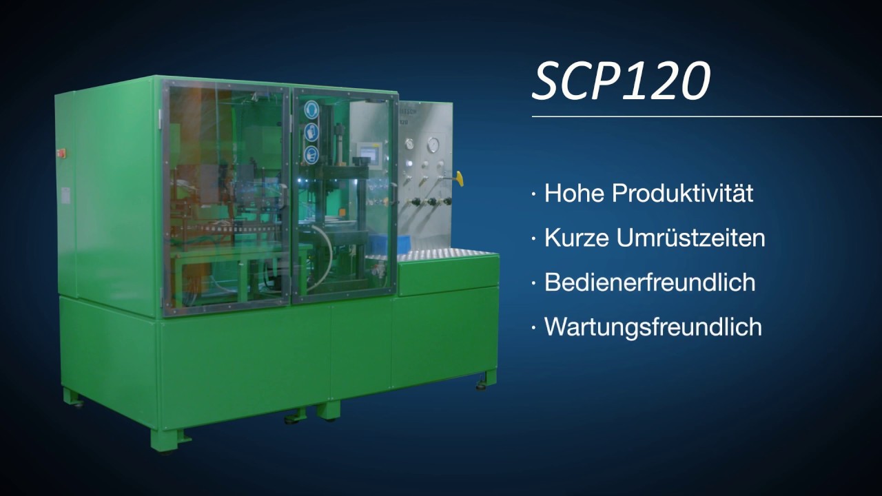 Dr. Fritsch Sondermaschinen GmbH - SCP 120 - deutsch
