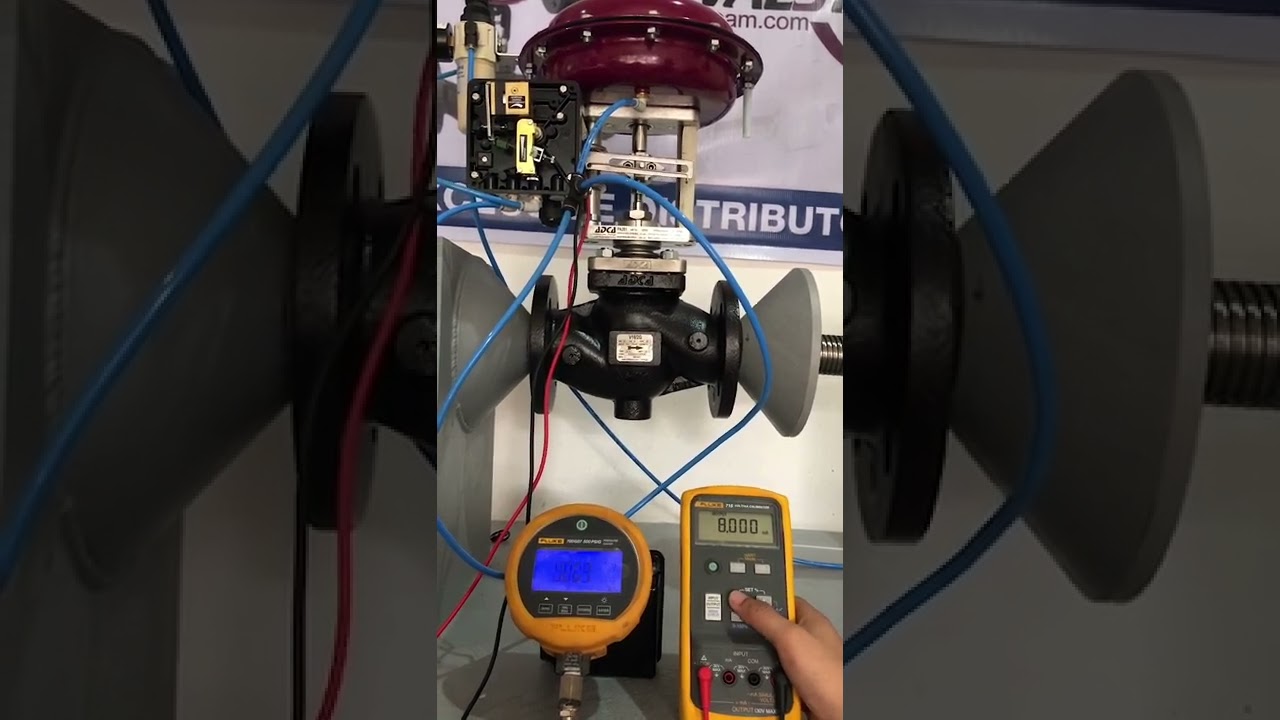 Control valve calibration