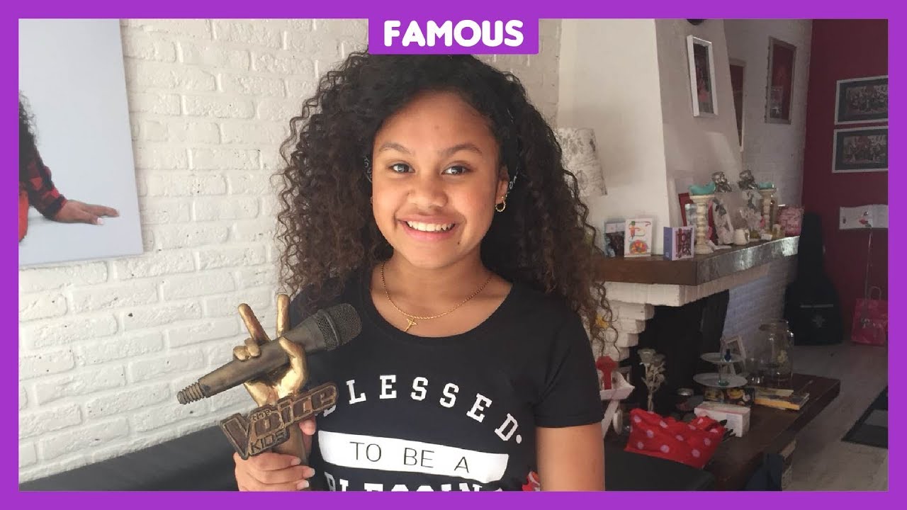 Thuis bij Yosina: winnaar van The Voice Kids!