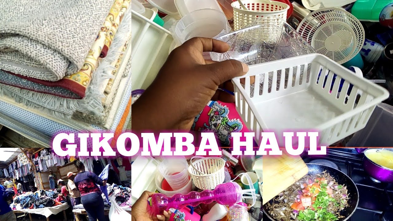 GIKOMBA HAUL//where to buy cheap kitchenware//GIKOMBA CARPETS //shopping and cooking