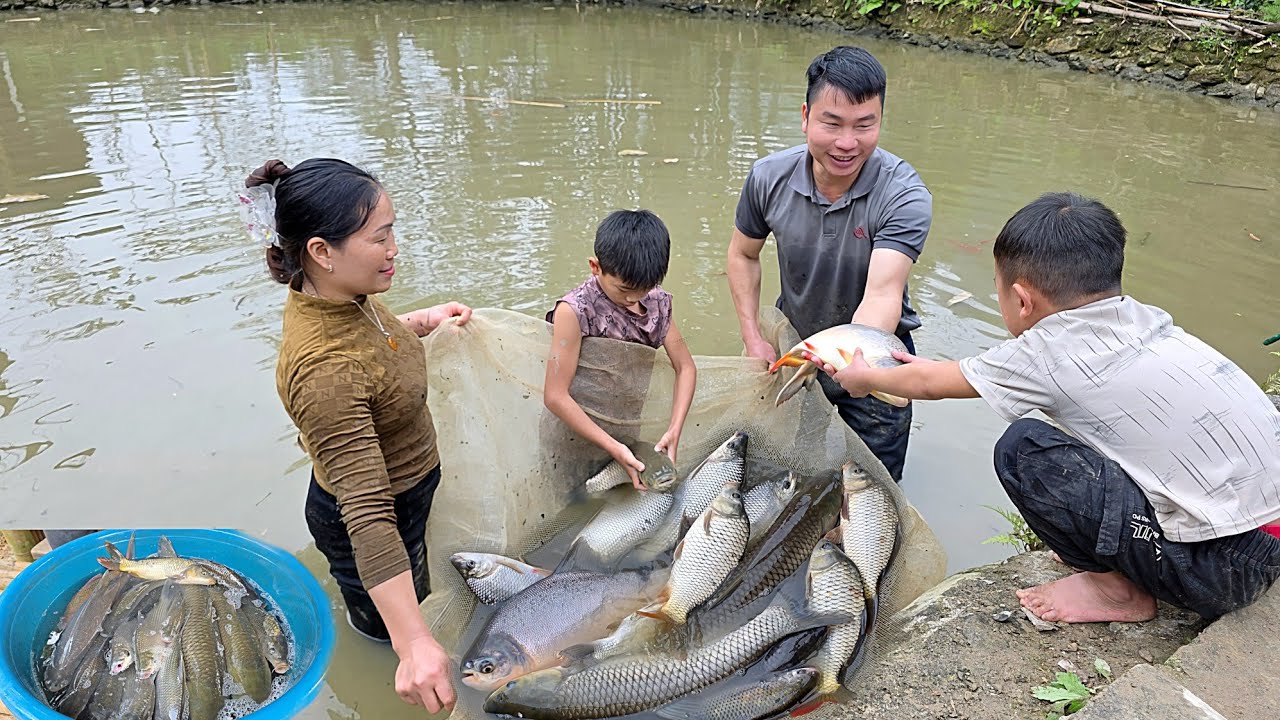 A truly meaningful Sunday spent with my two sons, going fishing together to make a delicious meal.