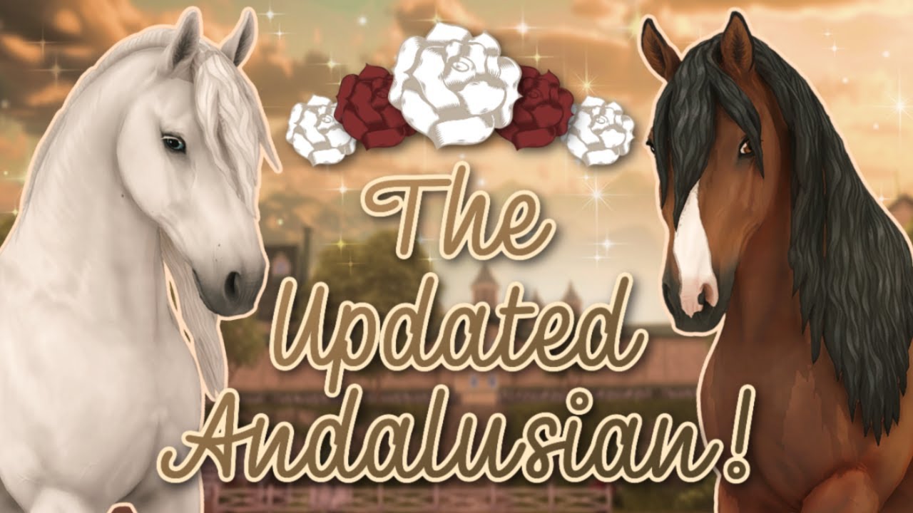 Обновлённая андалузская порода! 🌹 | Star Stable Online
