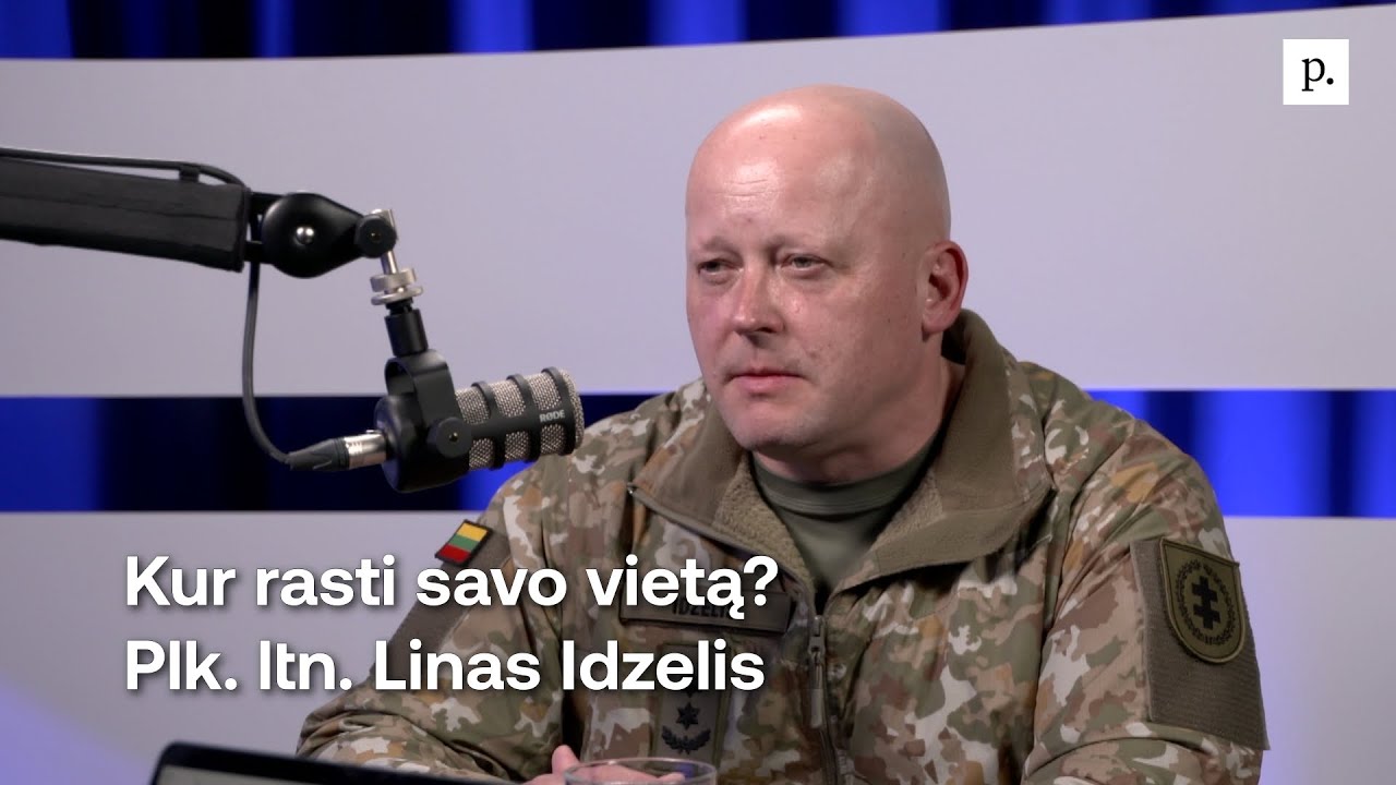 Kur rasti savo vietą? Plk. ltn. Linas Idzelis