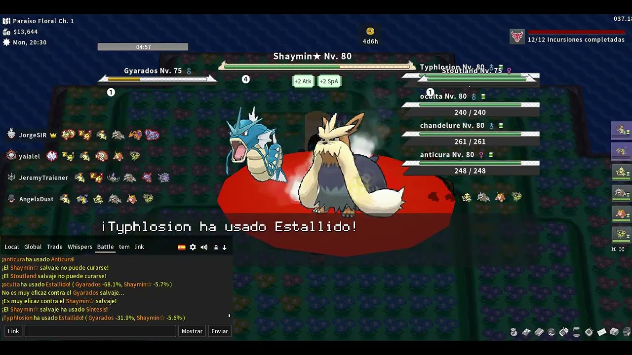 raid de  Shaymin evento estrategia mejorada