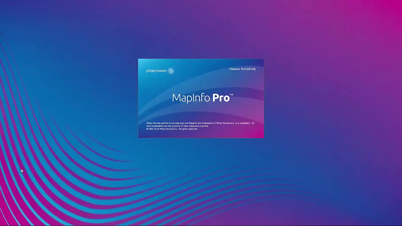 Critchlow - MapInfo Installation and Activation