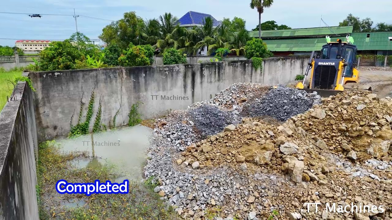 Great Activities Land Corner Completed 100% By Stronger Dozer Shantui