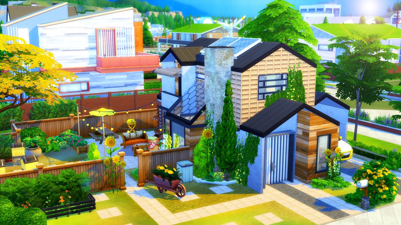 Beekeeper's Home🐝 // Sims 4 Speed Build
