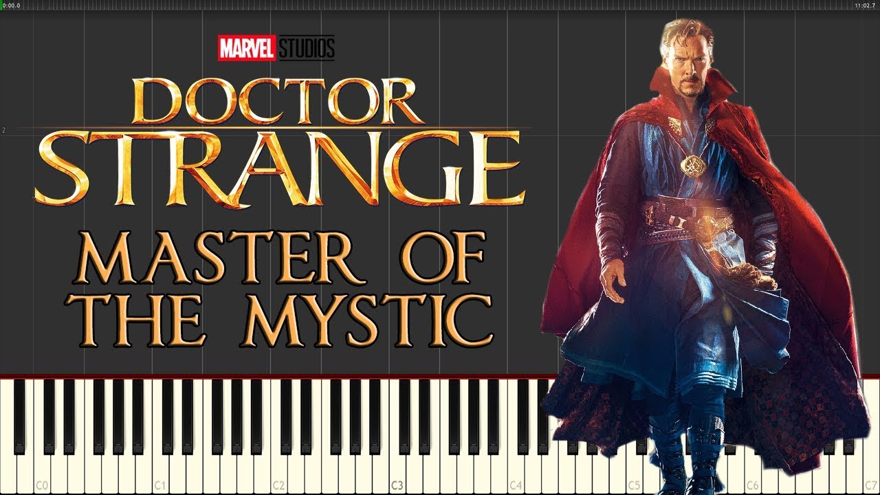 Master Of The Mystic (Doctor Strange Credits Theme) - Michael Giacchino - Piano Tutorial