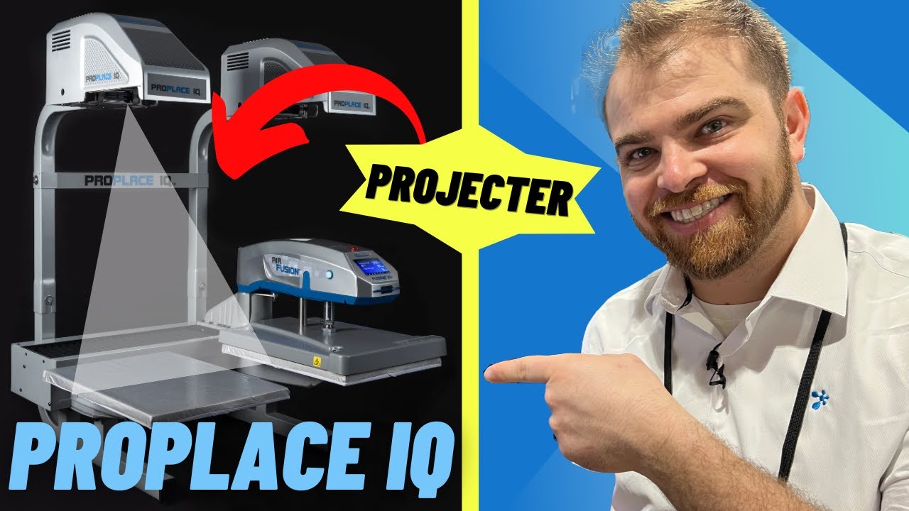 An up-close Look at the Hotronix Dual Air Fusion ProPlace IQ Heat Press