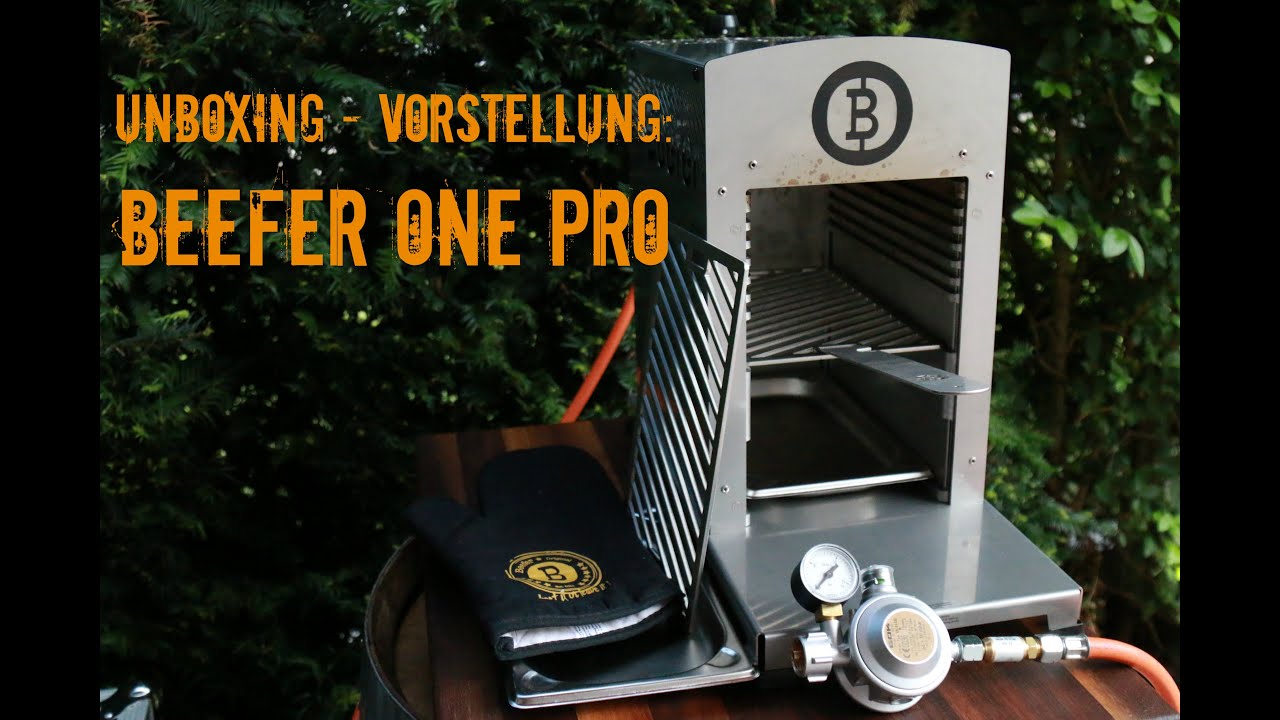 Beefer One Pro Unboxing & Einweihung mit Frisona Galega Ribeye Steak - WELTPREMIERE