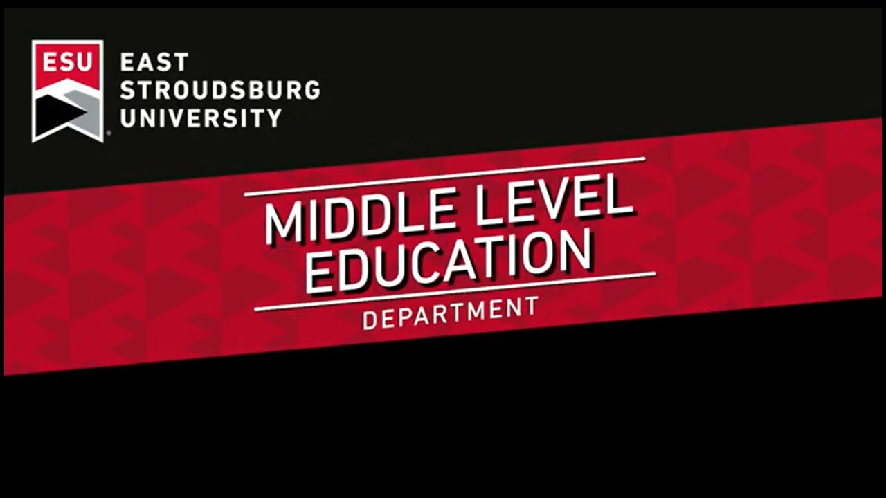 Middle Level Education Department at ESU