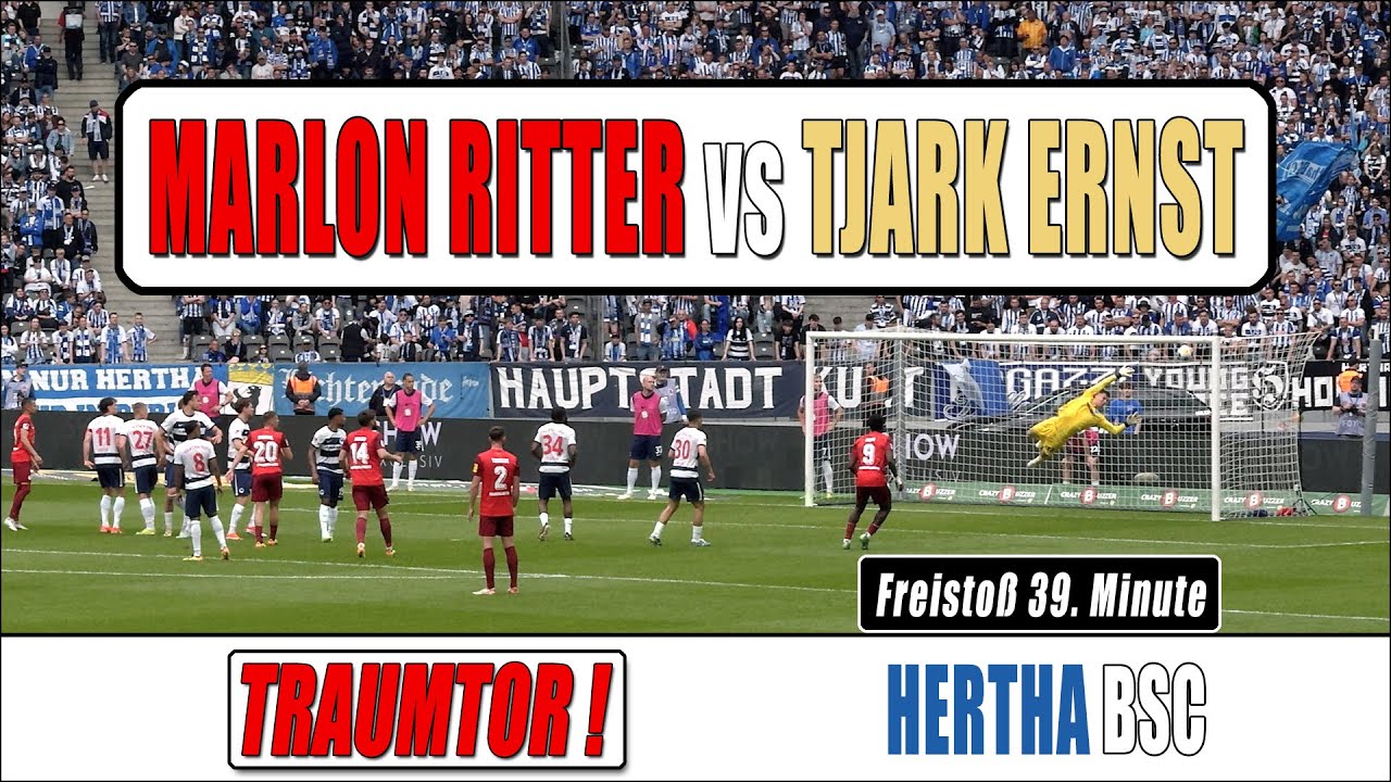 HERTHA BSC - MARLON RITTER vs TJARK ERNST