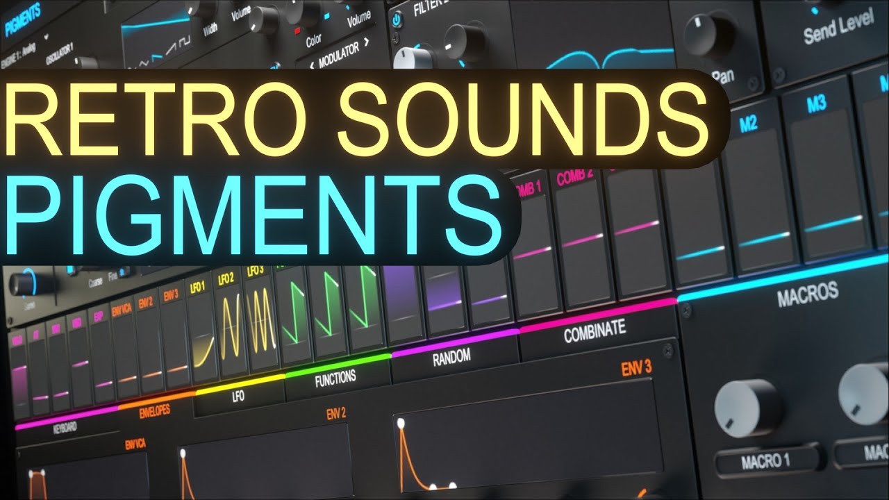 Making Retro Sounds Arturia Pigments 4 Sound Design Tutorial
