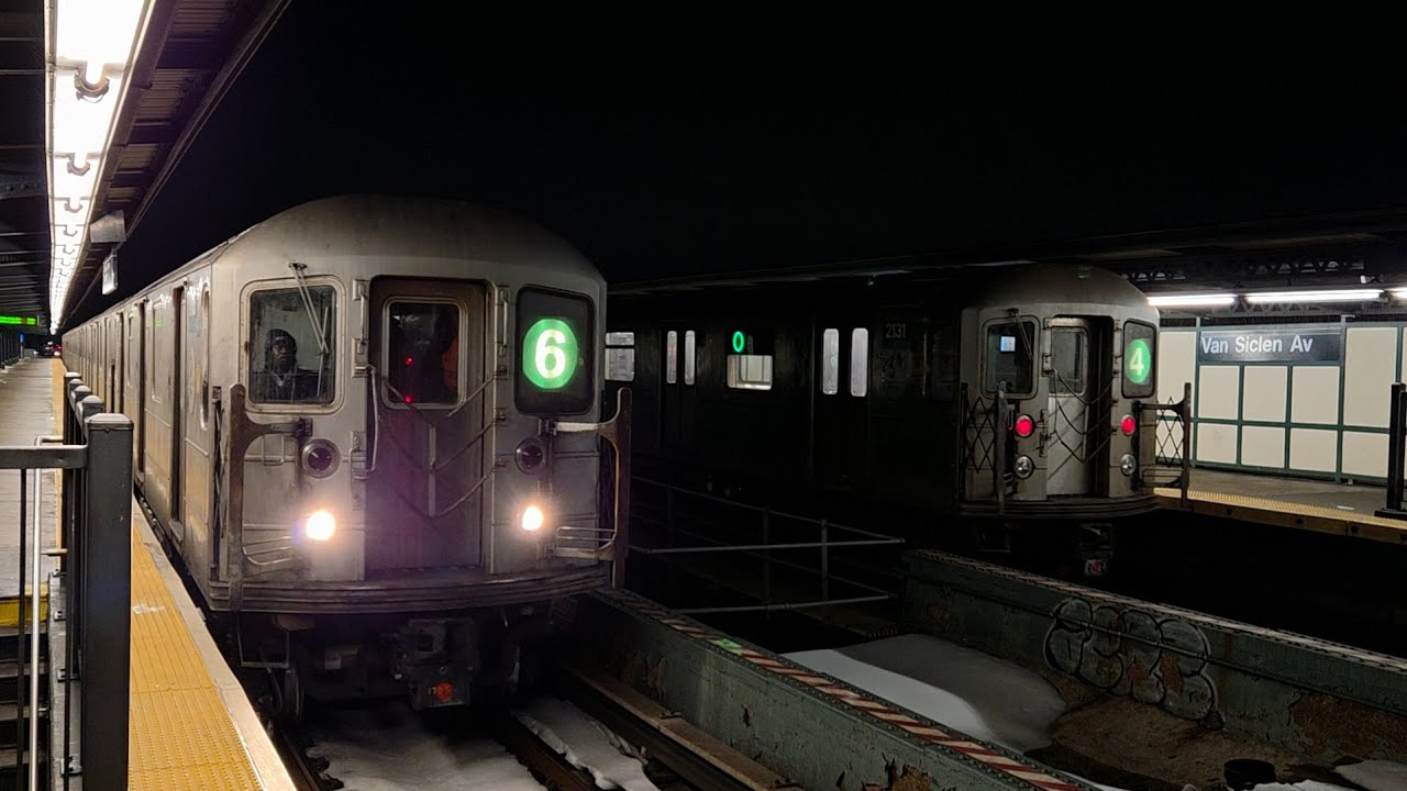 R62A 4 Train Action 
