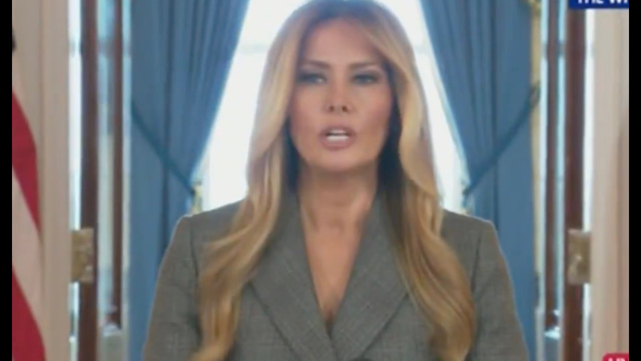 Melania BREAKS HER SILENCE on Epstein in SHOCKING press conference