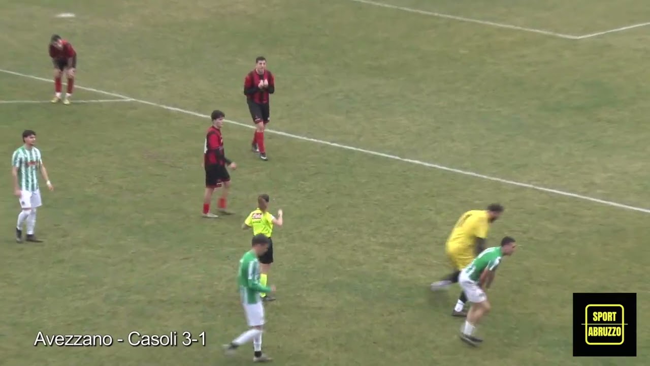 FC Avezzano-Casoli 3-1: gol, highlights e interviste | Promozione