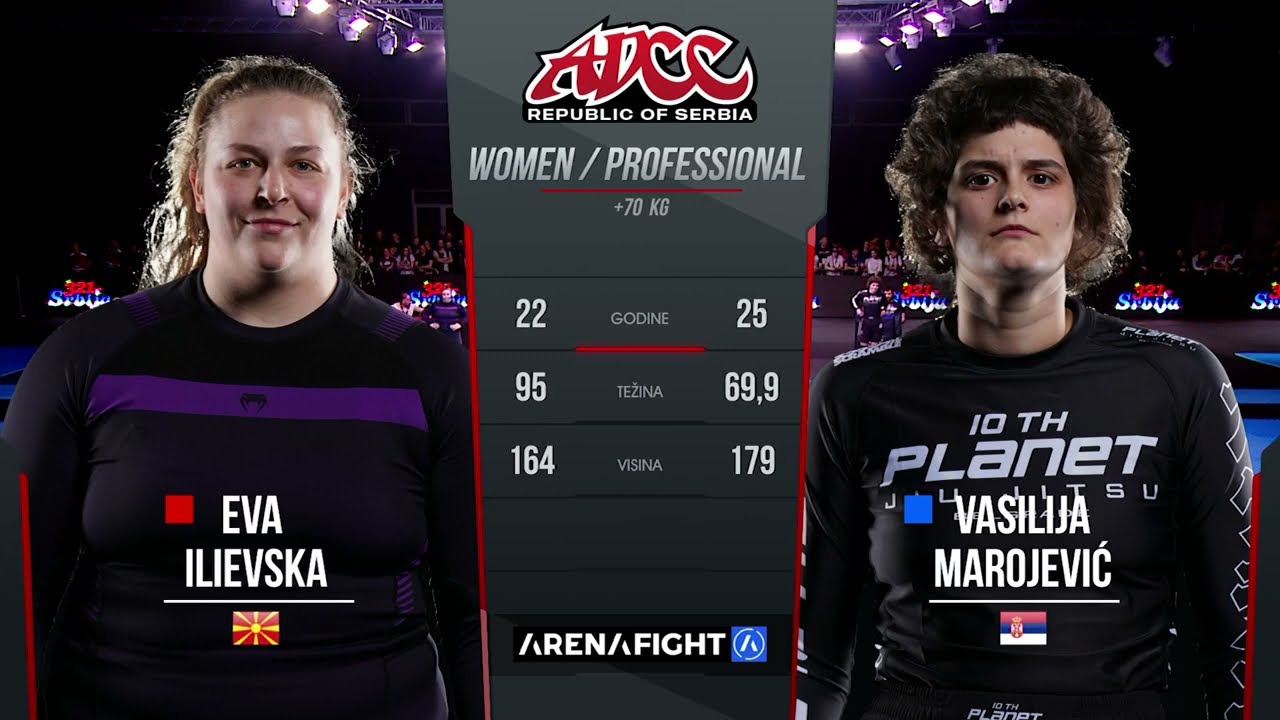 ADCC Serbia Open 2023 / Eva Ilievska (MKD) vs Vasilija Marojevic (SRB) / +70 kg