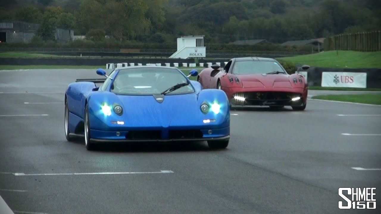 Pagani Huayra and Zonda S on Track with FortyOneSix