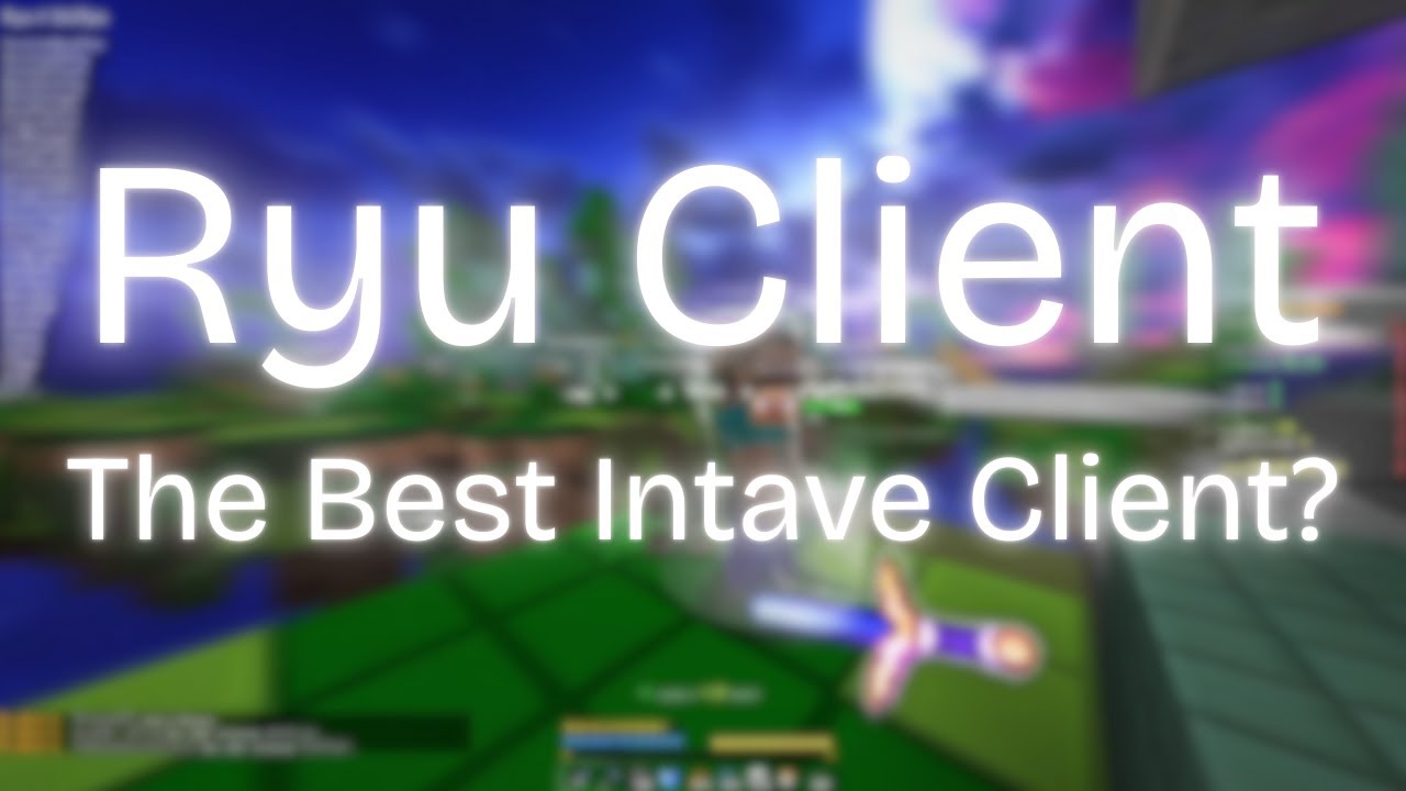 Is Ryu Client The Best Intave Client?! | Cheating on Intave w/Ryu Client