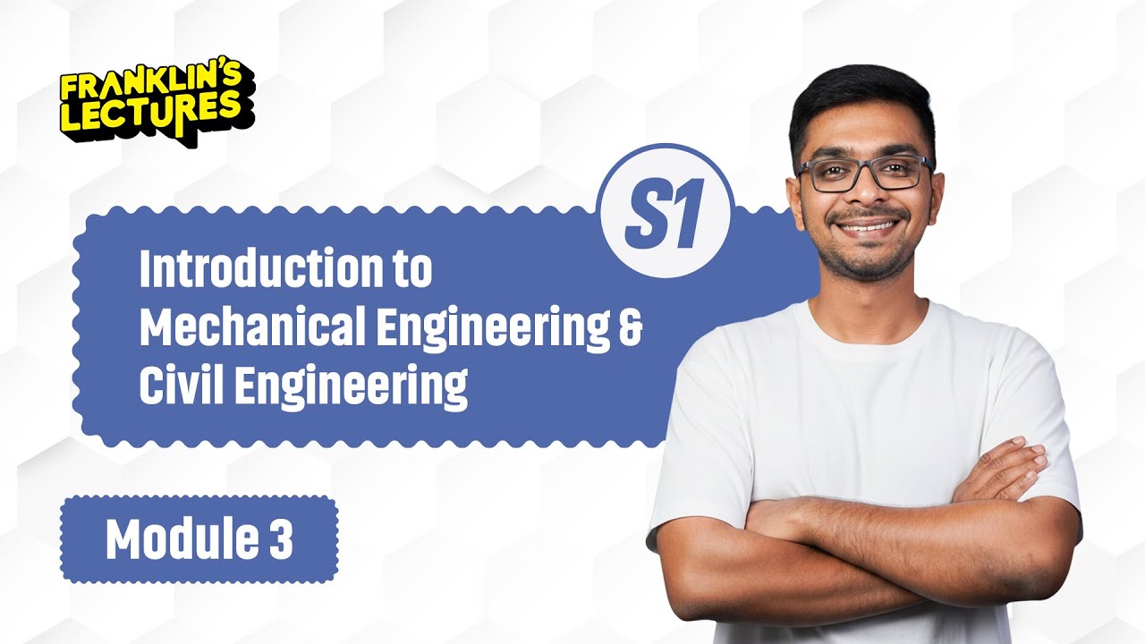 Introduction to Mechanical & Civil | Important Questions | Franklin's lectures | KTU