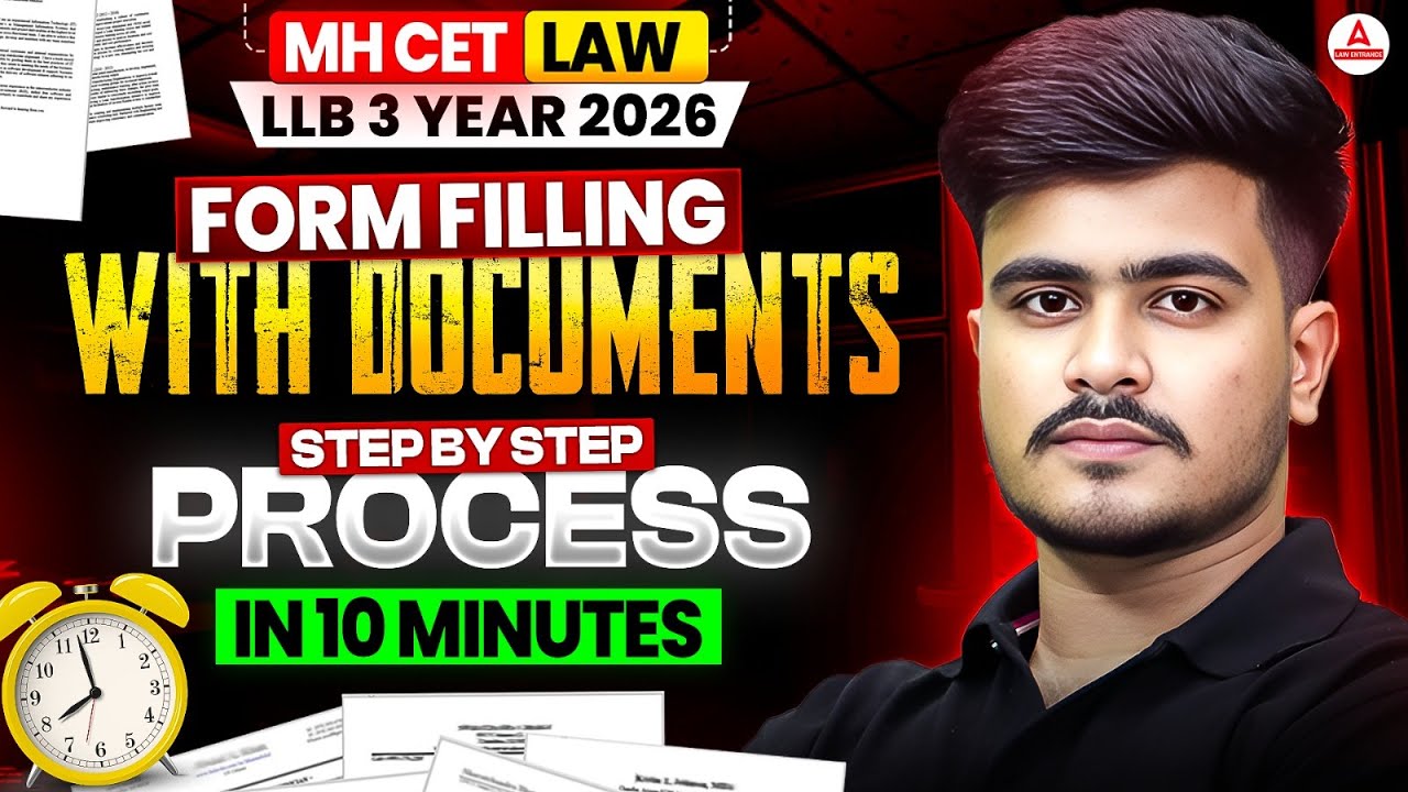MH CET Law 2026 3 Year LLB Application Form | How to Fill Form in 10 Minutes | Step-by-Step Guide