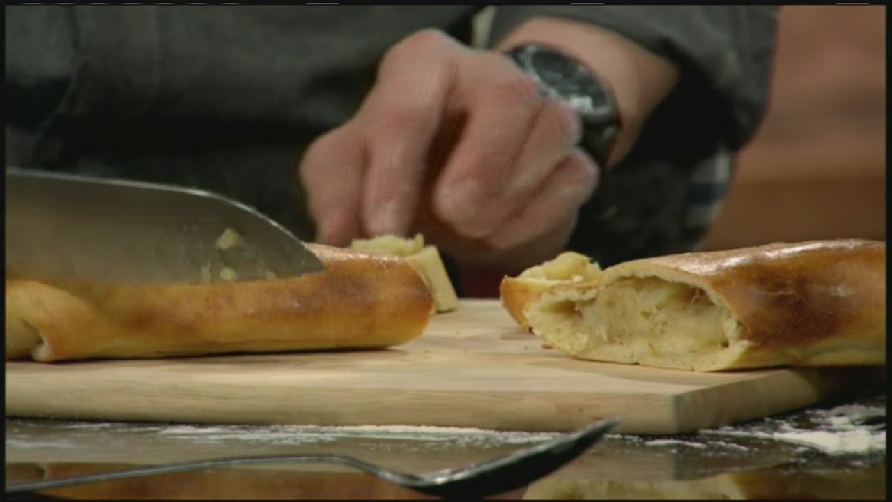 Картофельные кныши, пользующиеся массовой популярностью