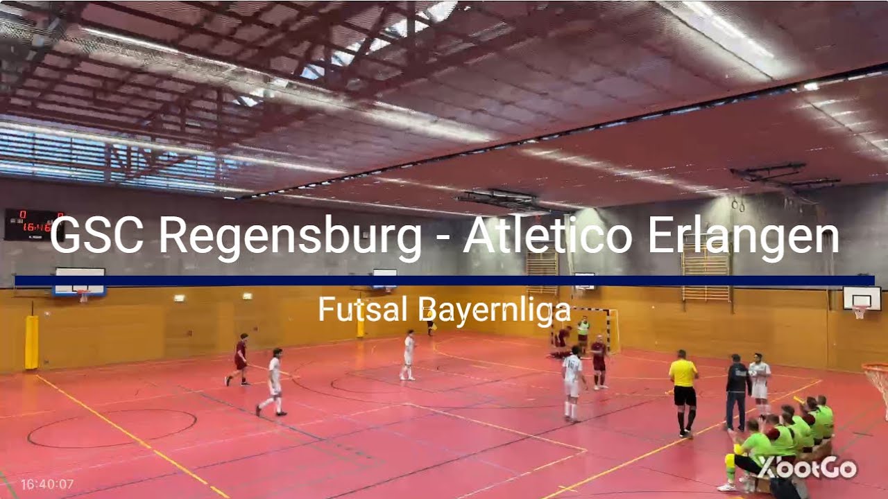 GSC Regensburg - Atletico Erlangen  / Futsal Bayernliga Saison 2025/26