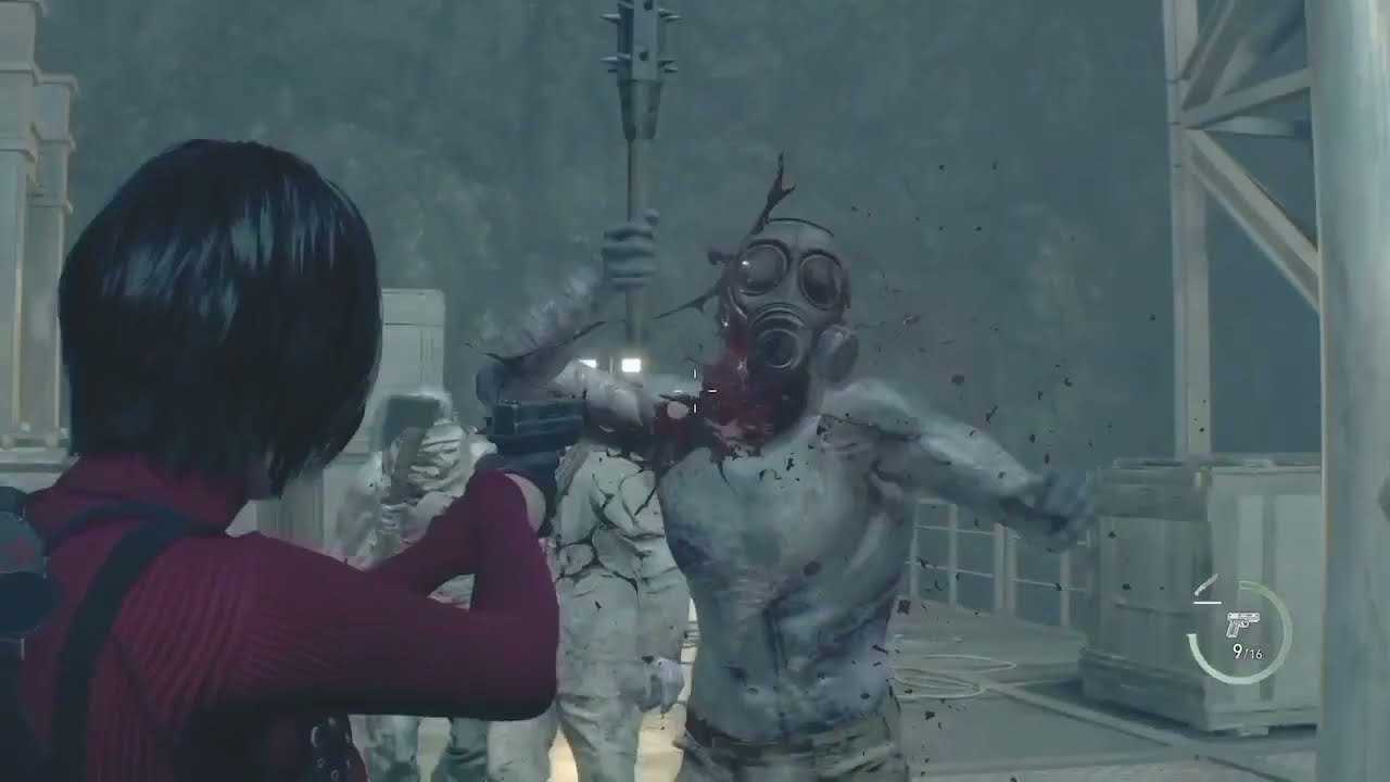 RE4 remake separate ways: helping Leon to defeat Saddler