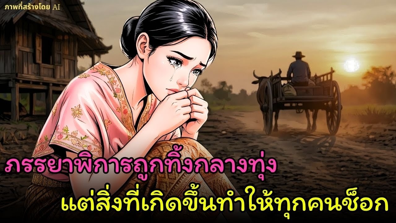 [นิทานพื้นบ้าน]ถูกทอดทิ้งกลางทุ่งร้าง ภรรยาพิการลุกขึ้นได้ทันที เมื่อขบวนเกี้ยวของสามีจากไป