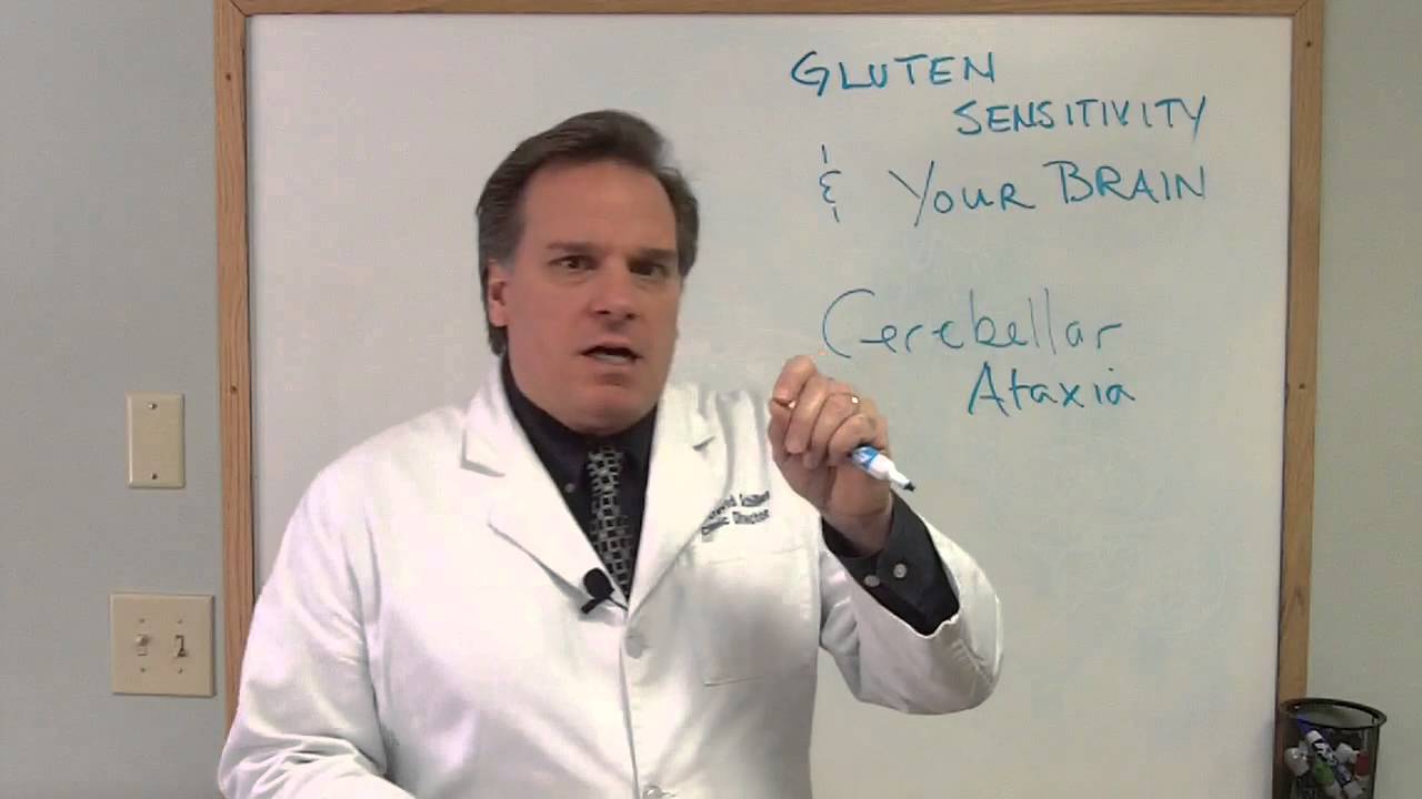 Gluten sensitivity, Cerebellum and Brain