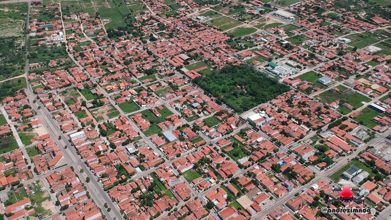 LIMOEIRO DO NORTE - CE. Voo Drone DJI Spark - 2019
