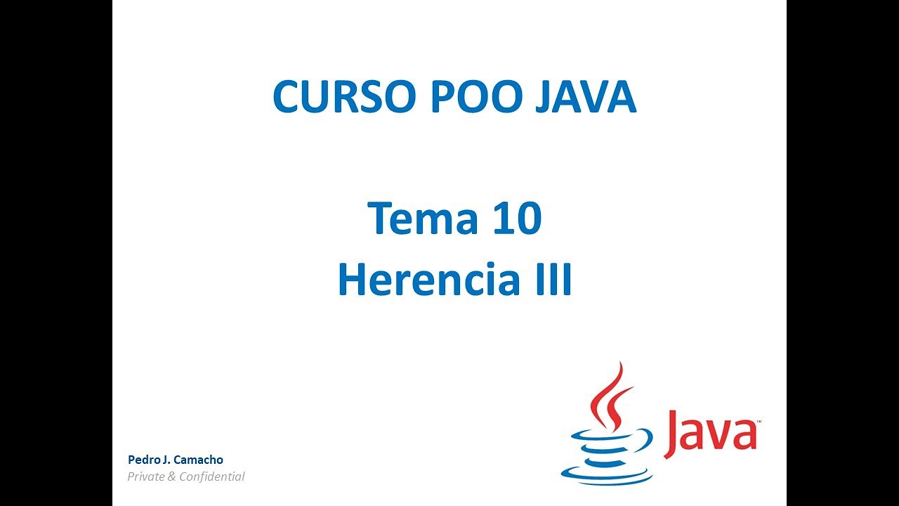 Tema 10 - Herencia III