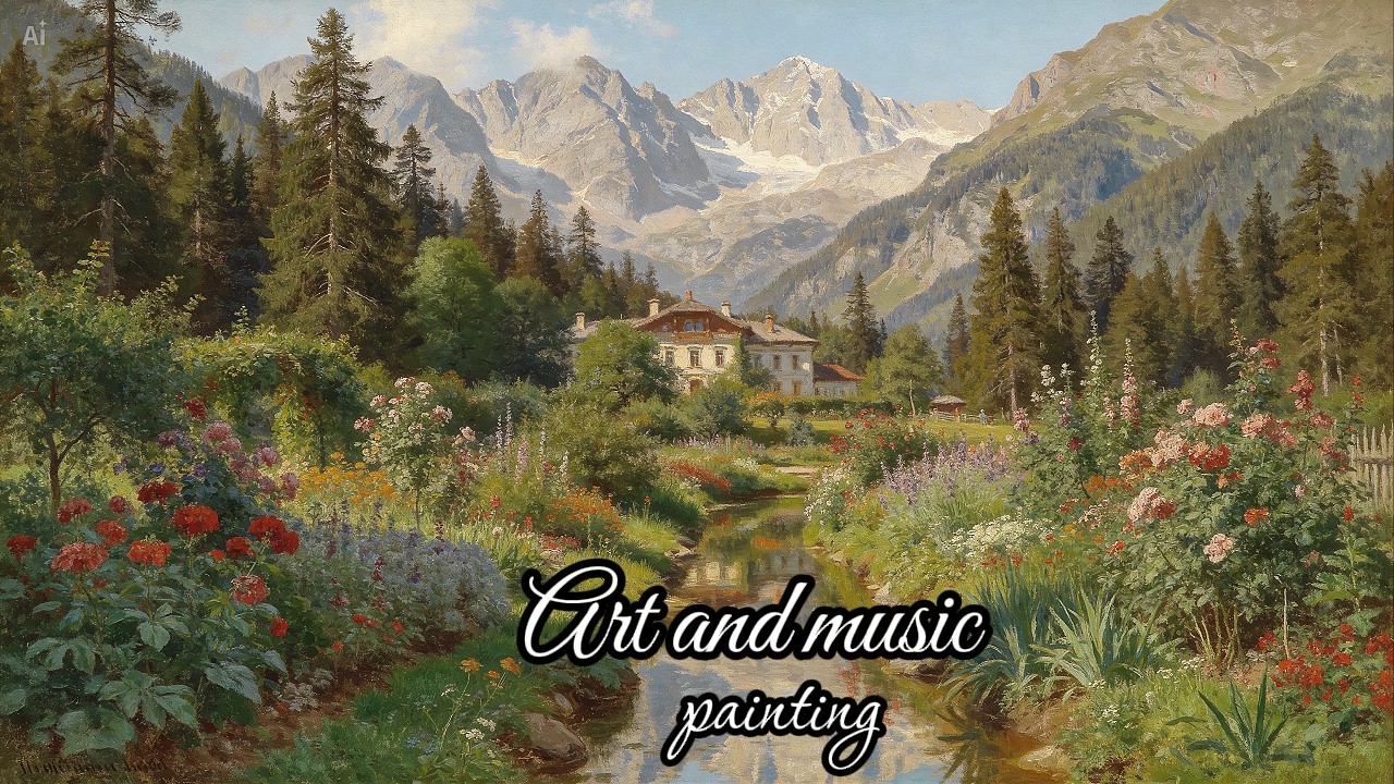 [Live in harmony with nature] Ai art,  painting,oil painting, instrumental ,art music,piano music