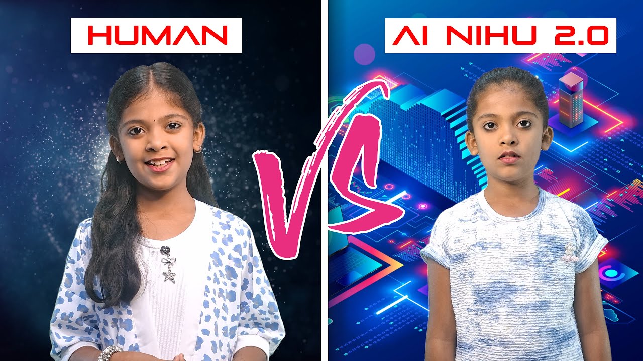 Human vs AI 🤖👧 | Who is Smarter? | Fun Learning Video for Kids